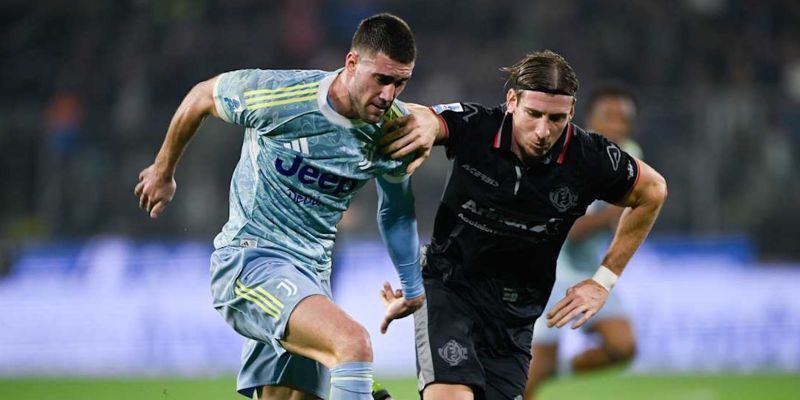 Phong độ của Juventus vượt trội so với Cremonese